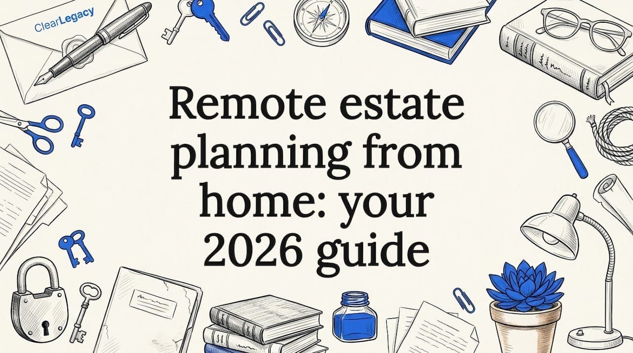 Remote estate planning from home: your 2026 guide