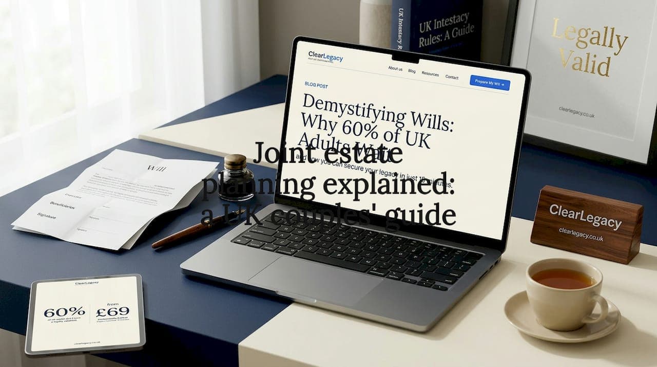 Joint estate planning explained: a UK couples' guide
