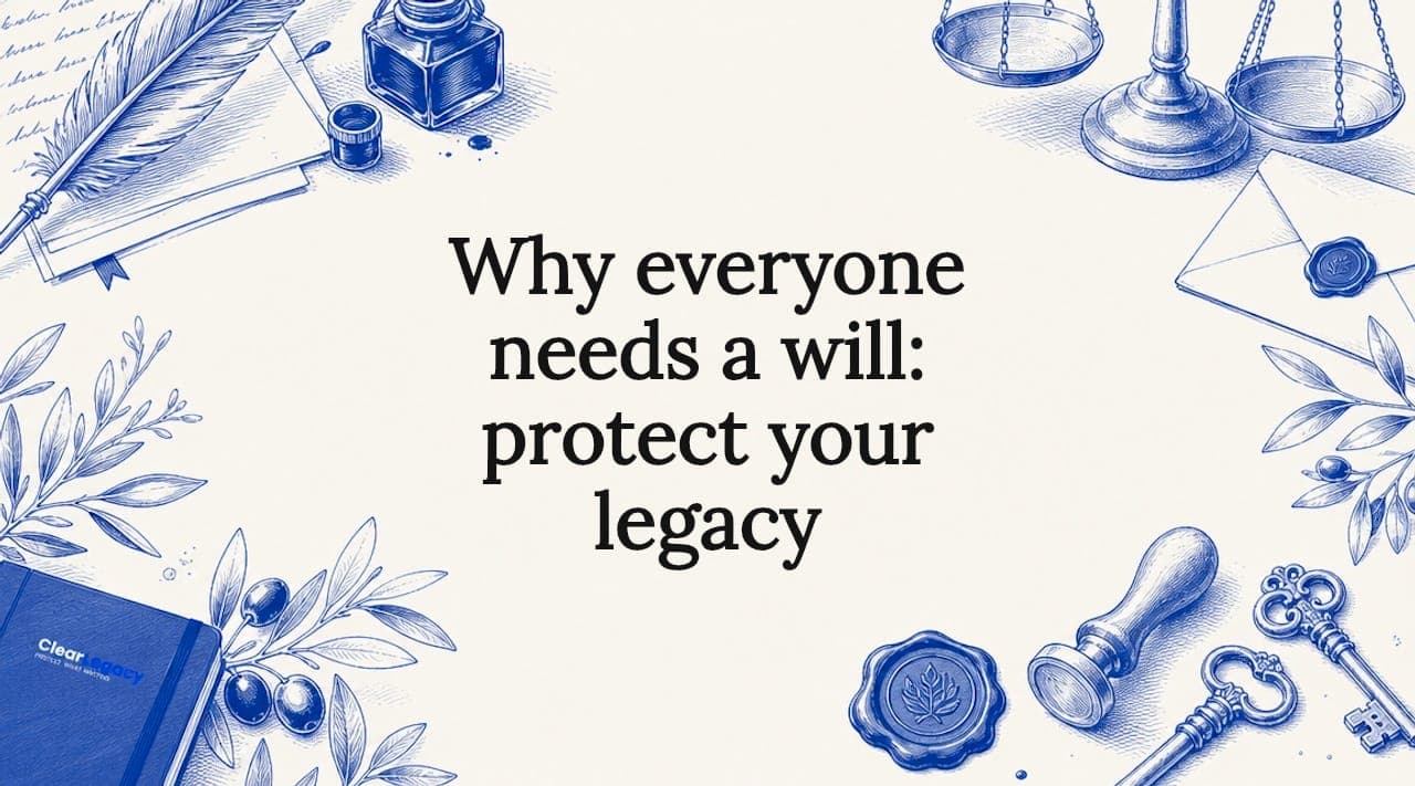 Why everyone needs a will: protect your legacy